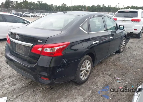 2018 Nissan Sentra S/Sl/Sr/Sv z USA, uszkodzony, nr VIN 3N1AB7AP0JY282542